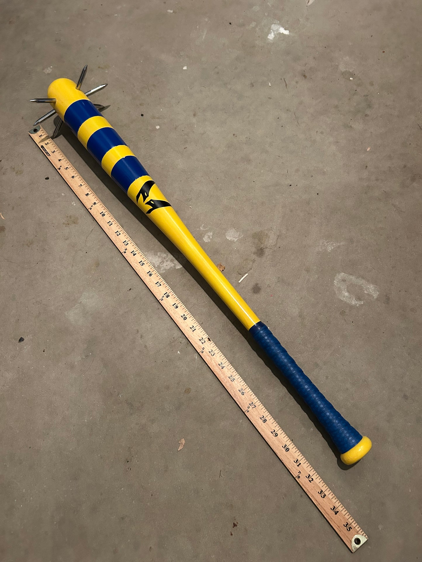 Wolverine Themed Baseball Bat - 34 inches - Maple