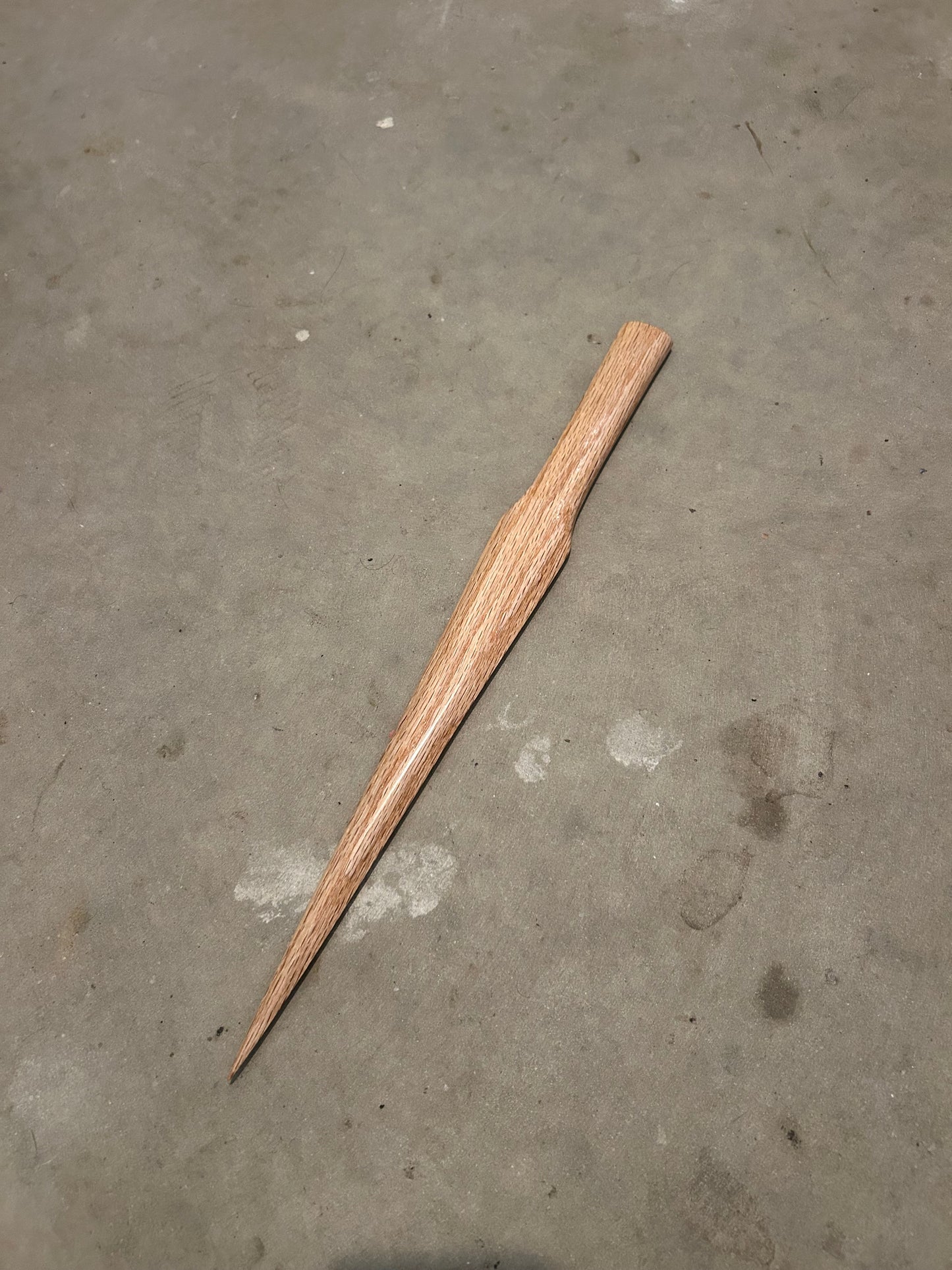 Wooden Dagger or Vampire Hunter Slayer Stake - Oak - 15 Inches (1/2 inch thickness)