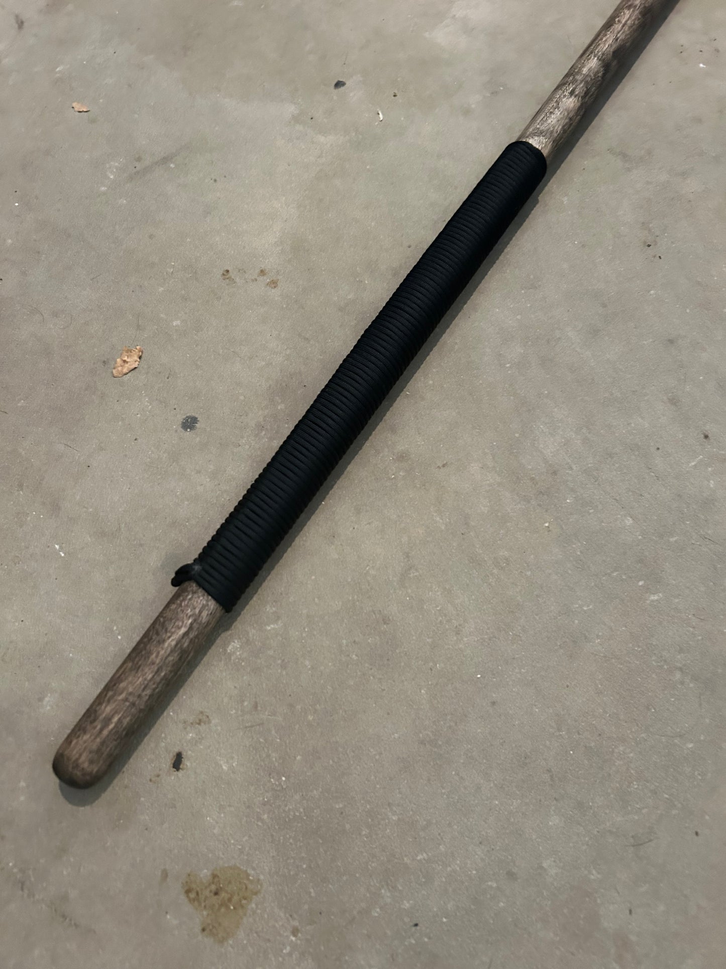 Vampire Hunter Slayer Stake Hammer Staff - "The Reaper" - 53 Inch Maple Shaft + 12 Inch Oak Stake Head