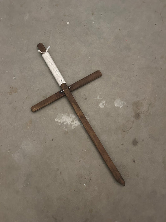 19th Century Vampire Hunter Slayer Cross Stake Replica - 18 Inches