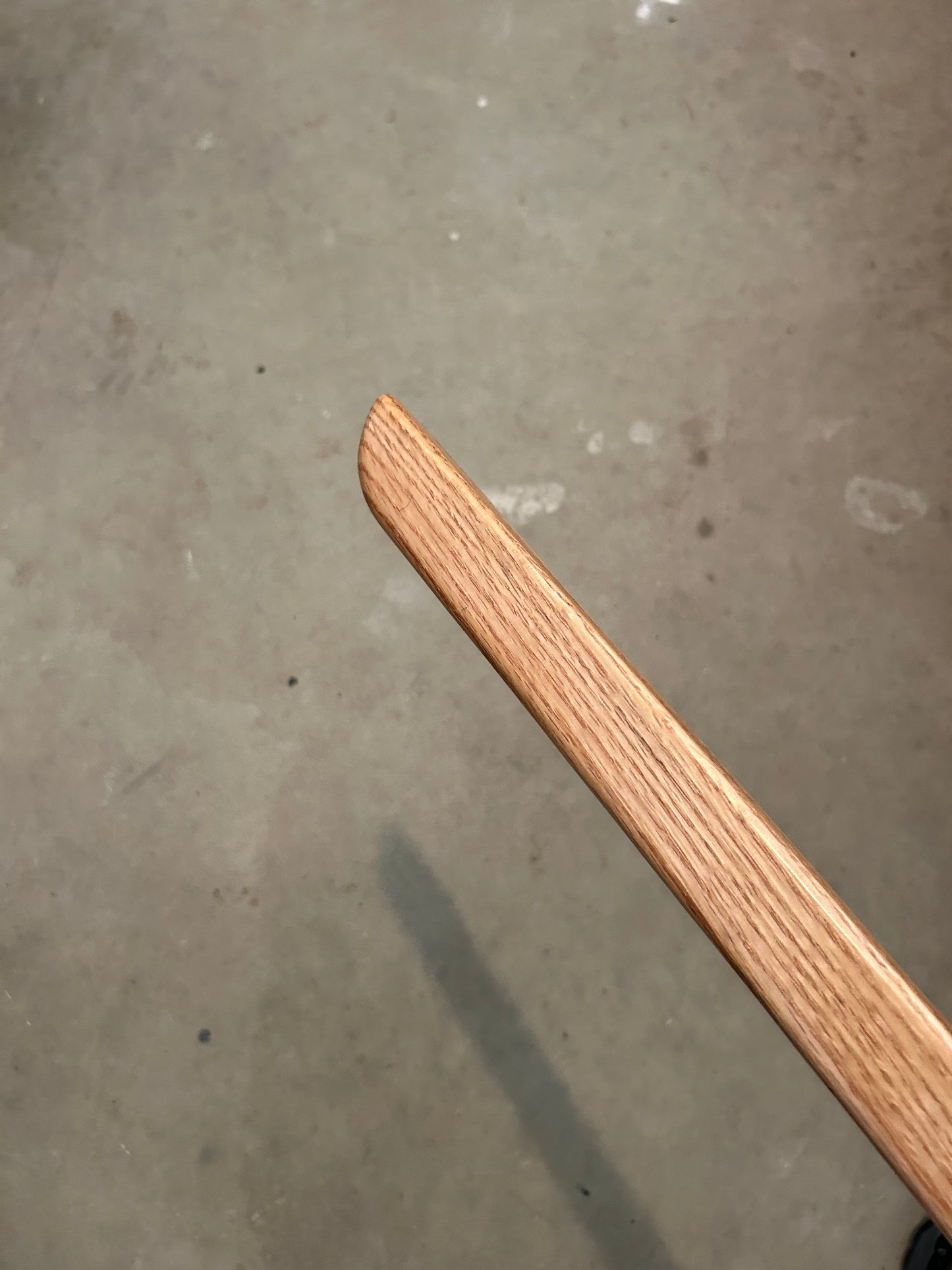 Straight Edge Bokken Practice Sword - Red Oak - 40 Inches