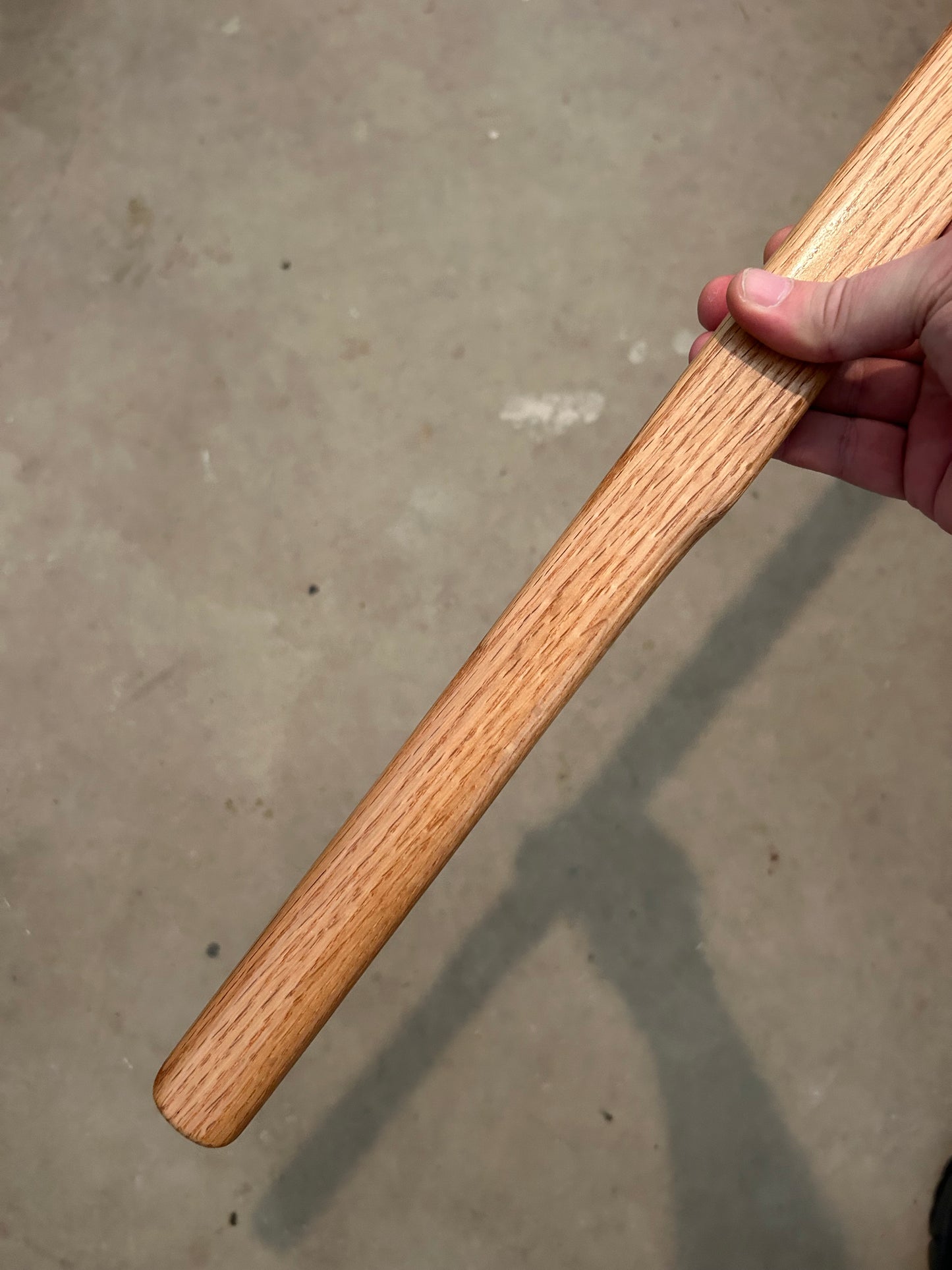 Straight Edge Bokken Practice Sword - Red Oak - 40 Inches